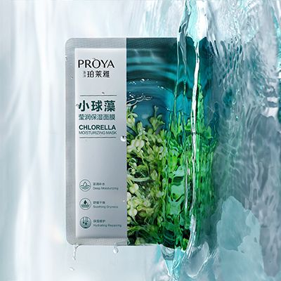 狗万小球藻莹润保湿面膜